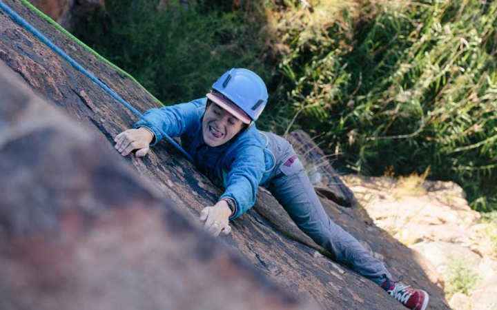 rock climbing wilderness program for teens in texas